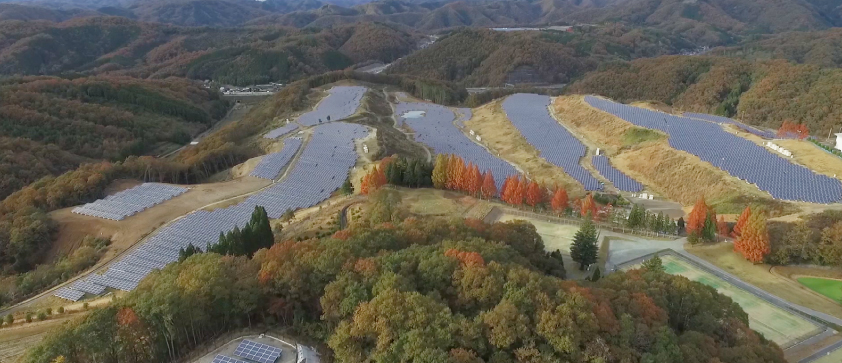 ペイバンクの倉商クループの太陽光自然エネルギー事業